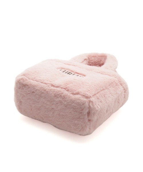 FURFUR（ファーファー）の「エコファートートバッグ（トートバッグ・レディース・ピンク/チャコールグレー/アイボリー・FREE）」の9枚目の写真