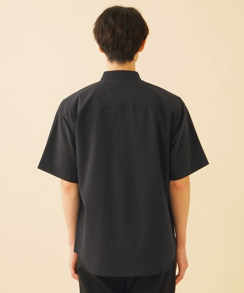 CB CRESTBRIDGE(シービークレストブリッジ)の「クールドッツスタンドカラーシャツ(シャツ/ブラウス・メンズ・ネイビー/ベージュ系その他/グレー系その他・M)」の11枚目の写真