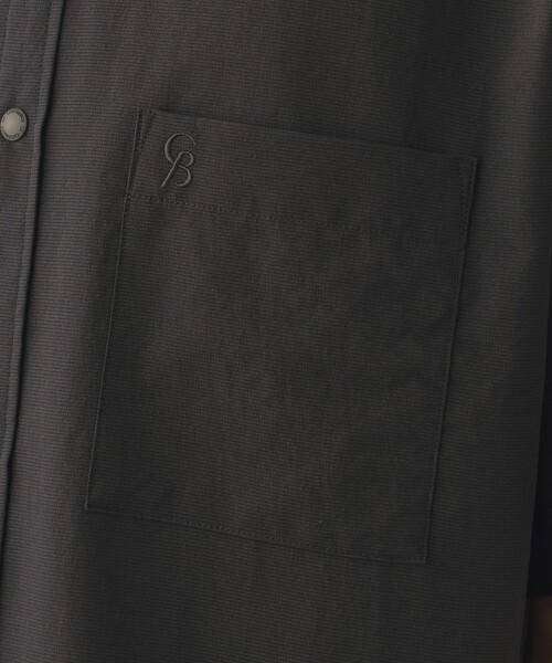 CB CRESTBRIDGE(シービークレストブリッジ)の「クールドッツスタンドカラーシャツ(シャツ/ブラウス・メンズ・ネイビー/ベージュ系その他/グレー系その他・M)」の12枚目の写真