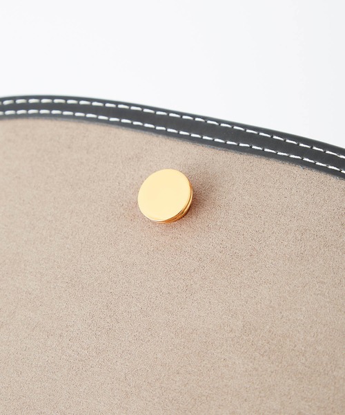 ROPE'（ロペ）の「RPロゴモチーフ2WAYハーフムーンバッグ（ショルダーバッグ・レディース・ブラック・FREE）」の5枚目の写真