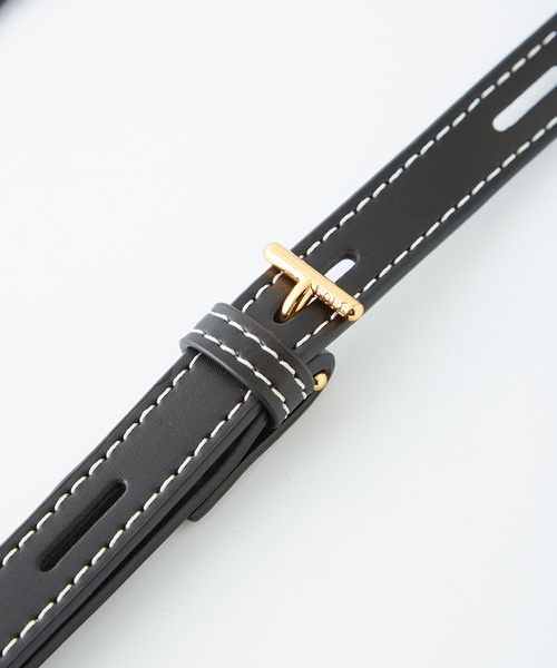 ROPE'（ロペ）の「RPロゴモチーフ2WAYハーフムーンバッグ（ショルダーバッグ・レディース・ブラック・FREE）」の16枚目の写真