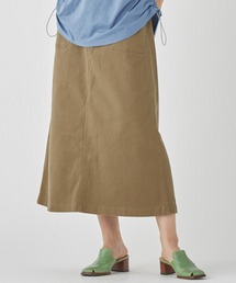 KRIFF MAYER（クリフメイヤー）の「ストレッチ クライミング ベイカースカート / ワークスカート / ロング丈 / 美シルエット（スカート）」