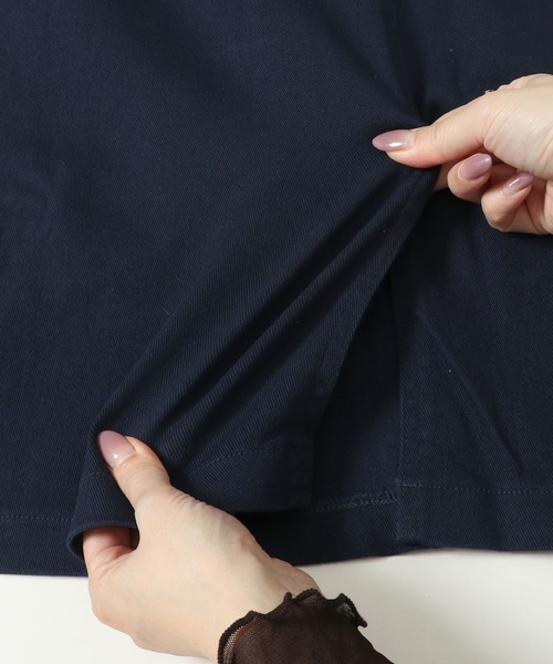 KRIFF MAYER Lady's Collection(クリフメイヤーレディースコレクション)の「ストレッチ クライミング ベイカースカート / ワークスカート / ロング丈 / 美シルエット(スカート・レディース・ネイビー/キャメル/タン/ブラック/カーキ/オフホワイト・MEDIUM/LARGE)」の17枚目の写真