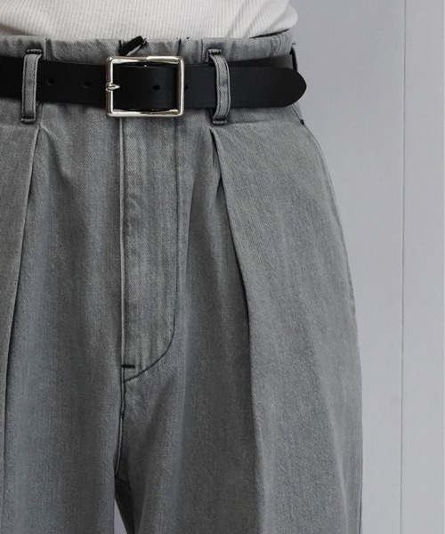 saby（サバイ）の「saby TUCK BAGGY -11OZ BINGO DENIM- -ICE WASH