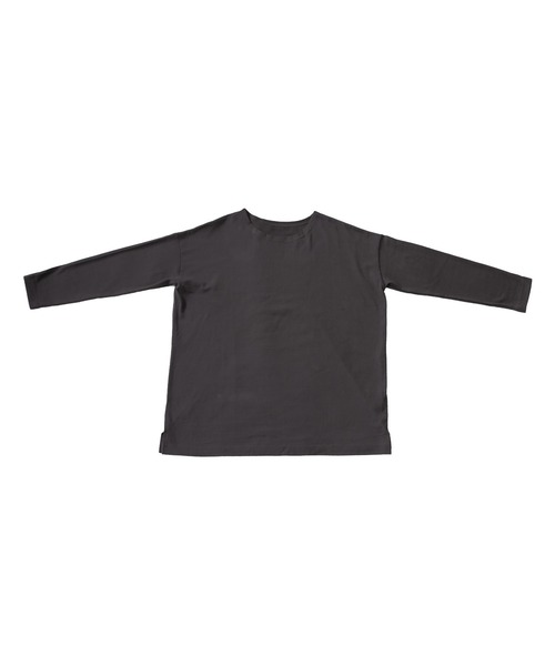 antiqua（アンティカ）の「綿100%バスク生地ロンT（Tシャツ/カットソー・レディース・アッシュグレー/ブラック/ダークグリーン/ネイビー/オフホワイト/オレンジ/モスグリーン/アーミー/杢グレー/ブルー系その他/スモークピンク/カーキ/ピンク系その他・M/L/XL）」の19枚目の写真