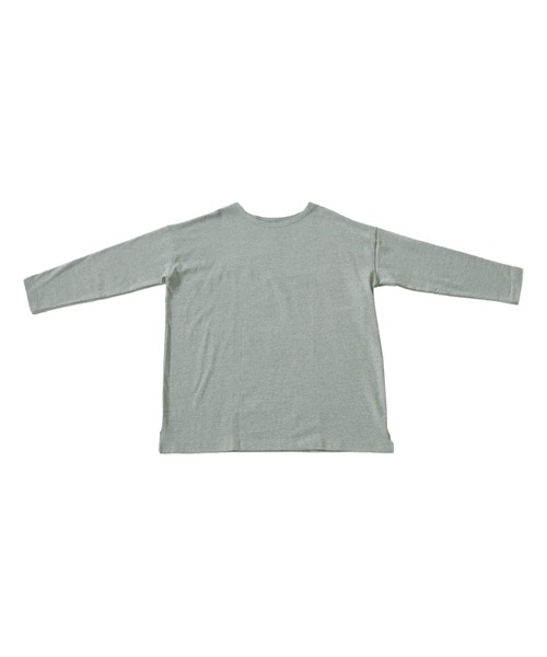 antiqua（アンティカ）の「綿100%バスク生地ロンT（Tシャツ/カットソー・レディース・アッシュグレー/ブラック/ダークグリーン/ネイビー/オフホワイト/オレンジ/モスグリーン/アーミー/杢グレー/ブルー系その他/スモークピンク/カーキ/ピンク系その他・M/L/XL）」の20枚目の写真