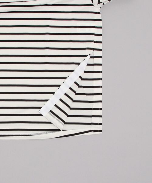 ORCIVAL（オーシバル）の「[ORCIVAL/オーシバル] ビッグシルエット ボートネックボーダーカットソー（Tシャツ/カットソー・レディース・ホワイト/ブラック・1）」の19枚目の写真