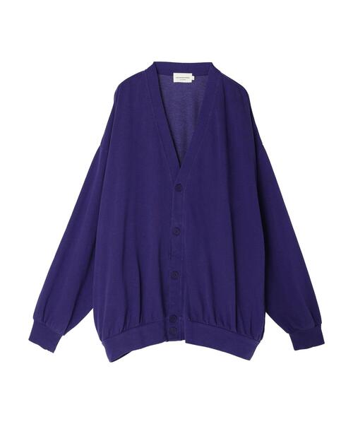 CRAFT STANDARD BOUTIQUE（クラフトスタンダードブティック）の「【BIG】ピグメントダイカーディガン　＊（カーディガン/ボレロ・メンズ・チャコールグレー/ライトグレー/パープル/ライトブラウン・LL/M/L）」の19枚目の写真