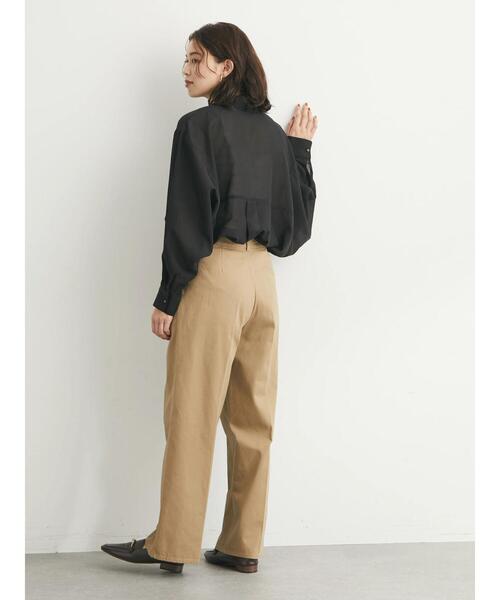 ELENCARE DUE(エレンカーレデュエ)の「・ELENCARE DUE シアーキリカエシャツチュニック(シャツ/ブラウス・レディース・ブラック/ブラウン/グレイッシュベージュ/ピンク系その他2・FREE)」の6枚目の写真