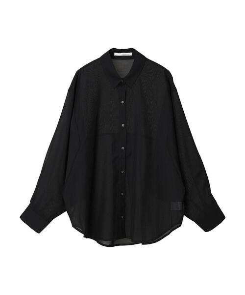 ELENCARE DUE(エレンカーレデュエ)の「・ELENCARE DUE シアーキリカエシャツチュニック(シャツ/ブラウス・レディース・ブラック/ブラウン/グレイッシュベージュ/ピンク系その他2・FREE)」の22枚目の写真