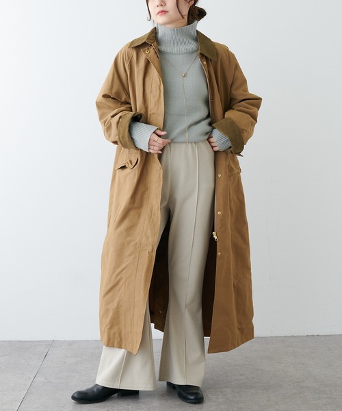 PUAL CE CIN（ピュアルセシン）の「【Du noir】ウォッシャブルニットハイネックプルオーバー（ニット/セーター・レディース・ブラック/グレー/レッド/グリーン・FREE）」の20枚目の写真