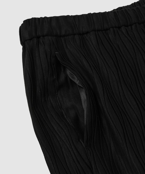 BELPER(ベルパー)の「PLEATED PANTS(その他パンツ・レディース・ブラック/ホワイト・1(S)/2(M))」の6枚目の写真