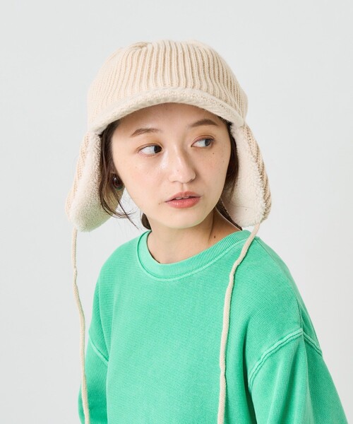 FREAK'S STORE（フリークスストア）の「ニットボアフライトキャップ