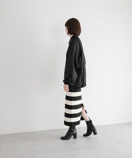 yuw(ユウ)の「UNISEXコーチジャケット 166045(ナイロンジャケット・レディース・ブラック・FREE)」の15枚目の写真