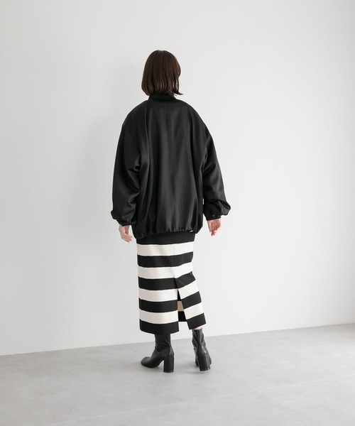 yuw(ユウ)の「UNISEXコーチジャケット 166045(ナイロンジャケット・レディース・ブラック・FREE)」の11枚目の写真