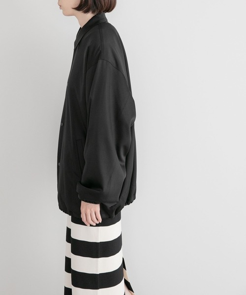 yuw(ユウ)の「UNISEXコーチジャケット 166045(ナイロンジャケット・レディース・ブラック・FREE)」の13枚目の写真