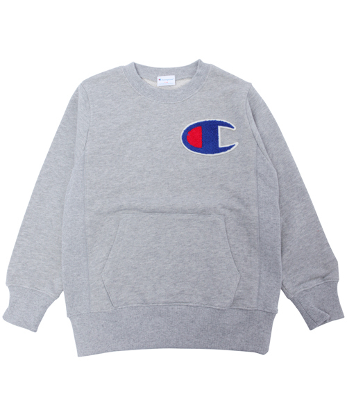 Champion（チャンピオン）の「XGS★×Champion CREWNECK SWEAT (4T～7T)（スウェット・キッズ・アッシュ/レッド/ネイビー・4T/5T/6T/7T）」の12枚目の写真