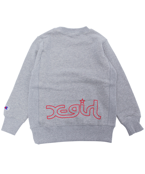 Champion（チャンピオン）の「XGS★×Champion CREWNECK SWEAT (4T～7T)（スウェット・キッズ・アッシュ/レッド/ネイビー・4T/5T/6T/7T）」の13枚目の写真