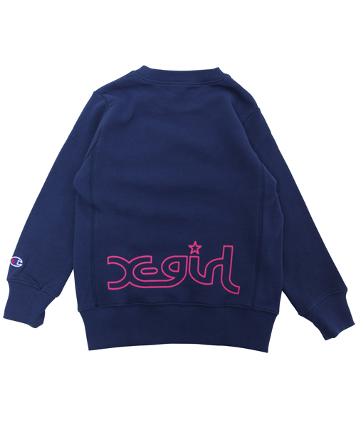 Champion（チャンピオン）の「XGS★×Champion CREWNECK SWEAT (4T～7T)（スウェット・キッズ・アッシュ/レッド/ネイビー・4T/5T/6T/7T）」の15枚目の写真