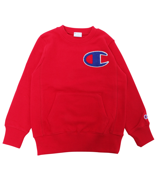 Champion（チャンピオン）の「XGS★×Champion CREWNECK SWEAT (4T～7T)（スウェット・キッズ・アッシュ/レッド/ネイビー・4T/5T/6T/7T）」の16枚目の写真