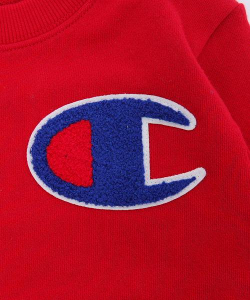 Champion（チャンピオン）の「XGS★×Champion CREWNECK SWEAT (4T～7T)（スウェット・キッズ・アッシュ/レッド/ネイビー・4T/5T/6T/7T）」の8枚目の写真