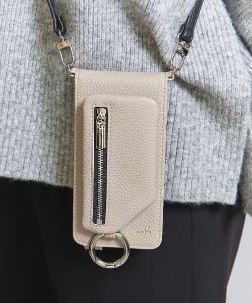 ajew(エジュー)の「<ajew>CADENAS マルチ対応Sサイズ/モバイルケース(スマホケース/カバー・レディース・オリーブ/コバルトブルー/ブラック/ケリー/オレンジ系その他/ベージュ/レッド・FREE)」の11枚目の写真