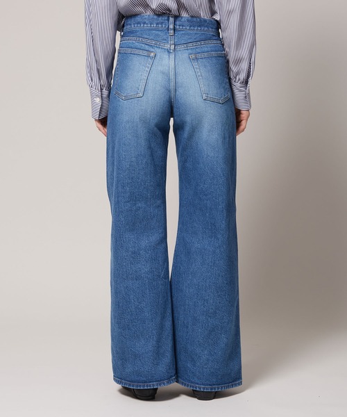 ROPE'（ロペ）の「ストレッチバギーデニムパンツ（デニムパンツ・レディース・ブラック/ブルー系その他4・38/36）」の8枚目の写真
