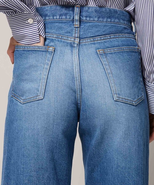 ROPE'（ロペ）の「ストレッチバギーデニムパンツ（デニムパンツ・レディース・ブラック/ブルー系その他4・38/36）」の11枚目の写真