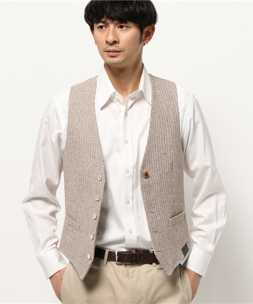 LARDINI（ラルディーニ）の「LARDINI / ジャカードジレ（ベスト