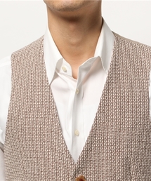 LARDINI ストライプ ベスト ジレ サイズ50 LARDINI ストライプ ベスト ジレ サイズ50