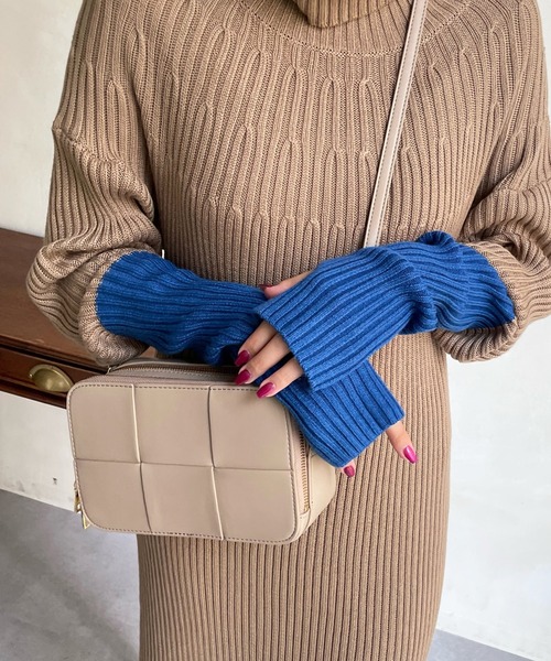 DouDou(ドゥドゥ)の「【WEB限定】メッシュサイフショルダー(ショルダーバッグ・レディース・サックスブルー/アイボリー/ベージュ/ブラック・FREE)」の7枚目の写真