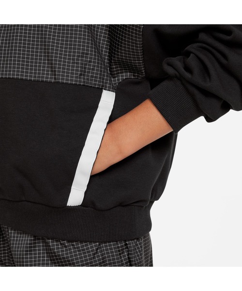 NIKE(ナイキ)の「ナイキ NIKE ナイキ YTH ODP フリース L/S トップ(パーカー・キッズ・スモークピンク/ラベンダー/ブラック・140cm/130cm/160cm/150cm)」の11枚目の写真