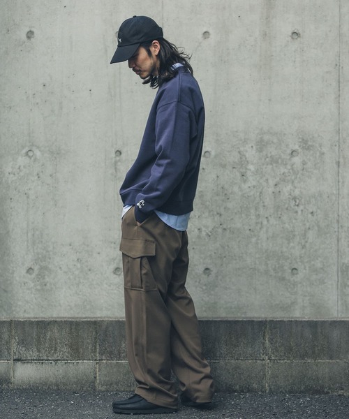 BUTWIN（バトウィン）の「『別注』BUTWIN×Sonny Label　ロゴプリントPULLOVER（スウェット・メンズ・グレー/ネイビー/グリーン・LARGE/MEDIUM）」の8枚目の写真