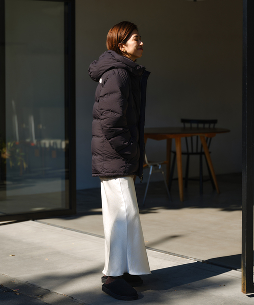 IENA（イエナ）の「【THE NORTH FACE/ノースフェイス】BELAYER PARKA（ダウンジャケット/コート・レディース・ブラック/ブラウン・X-SMALL/SMALL）」の4枚目の写真