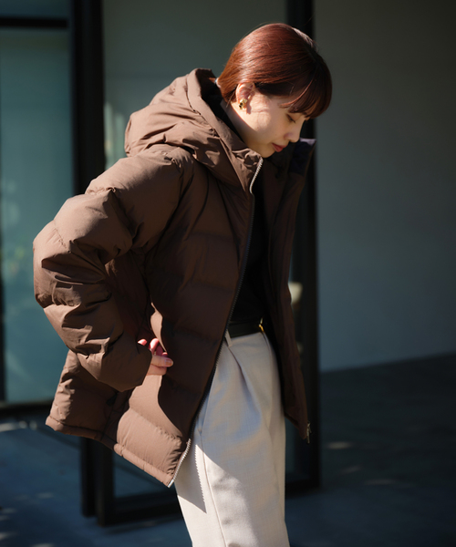 IENA（イエナ）の「【THE NORTH FACE/ノースフェイス】BELAYER PARKA（ダウンジャケット/コート・レディース・ブラック/ブラウン・X-SMALL/SMALL）」の14枚目の写真