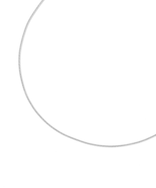 GLOBAL WORK(グローバルワーク)の「UNISEXステンレスマルスネークネックレス/172340(ネックレス・レディース・シルバー系その他/ゴールド/ゴールド系その他/シルバー・FREE)」の2枚目の写真