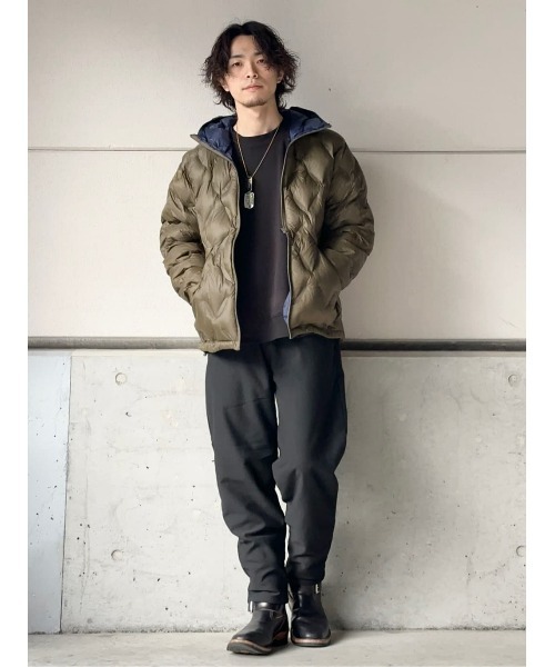 Right-on(ライトオン)の「中綿キルティングアウター(その他アウター・メンズ・ブラック/オリーブ/パープル・M/XL/L)」の12枚目の写真