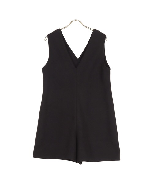 KOBE LETTUCE（コウベレタス）の「フェイクウールサロペット（サロペット/オーバーオール・レディース・ベージュ系/ブラック系/モカ/ブラック/グレイッシュベージュ/ブラウン系・2/1）」の3枚目の写真