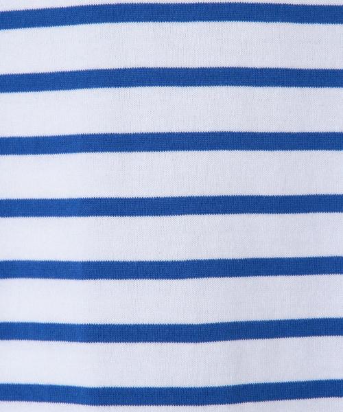 green label relaxing（グリーンレーベルリラクシング）の「【KIDS】クレイジーボーダーTシャツ◆（Tシャツ/カットソー・キッズ・ピンク/コバルトブルー・135/L/125/M/115/95/S/105）」の5枚目の写真