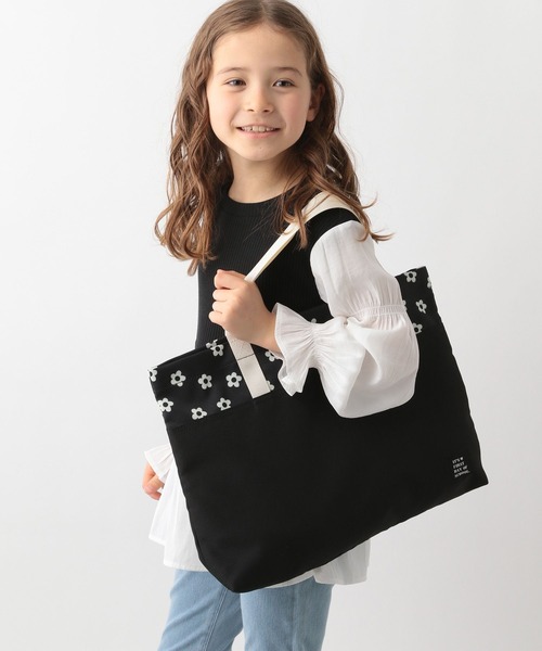 GLOBAL WORK（グローバルワーク）の「洗えるスクールバッグ/182237（トートバッグ・キッズ・ブルー/サックスブルー/ブラック/ブラック系1/パープル/ミント/ブラック系・ONE SIZE）」の3枚目の写真