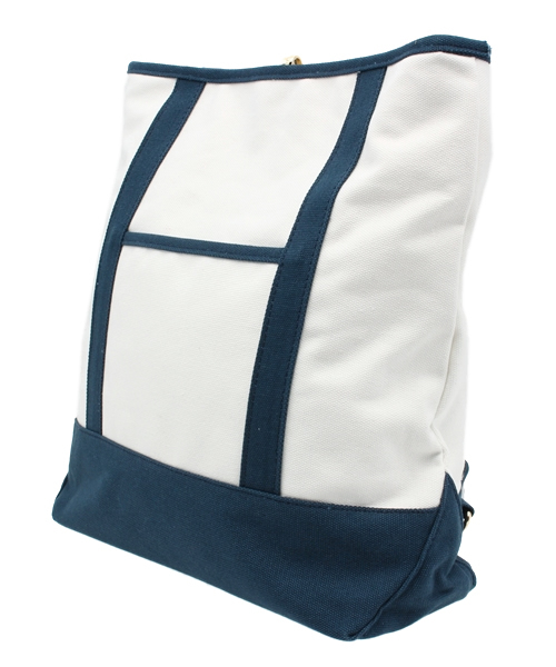 OUTLET（アウトレット）の「【who's who Chico】トート風2WAYBAG（トートバッグ・レディース・ホワイト×ネイビー/ホワイト×シルバー/ホワイト×ホワイト・FREE）」の4枚目の写真