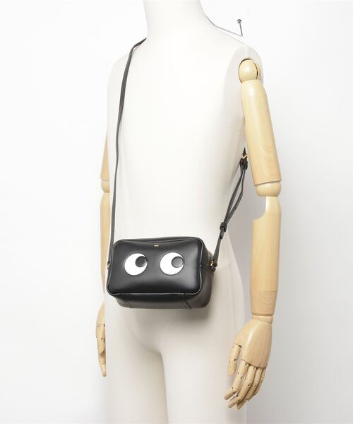ANYA HINDMARCH（アニヤハインドマーチ）の「ANYA HINDMARCH Eyes Mini Crossbody アニヤハインドマーチ アイズ ミニ ショルダーバッグ（ショルダーバッグ・レディース・ブラック・FREE）」の14枚目の写真