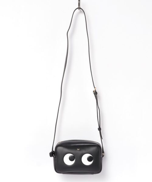 ANYA HINDMARCH（アニヤハインドマーチ）の「ANYA HINDMARCH Eyes Mini Crossbody アニヤハインドマーチ アイズ ミニ ショルダーバッグ（ショルダーバッグ・レディース・ブラック・FREE）」の15枚目の写真