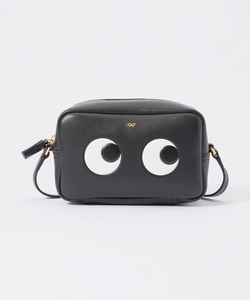 ANYA HINDMARCH（アニヤハインドマーチ）の「ANYA HINDMARCH Eyes Mini Crossbody アニヤハインドマーチ アイズ ミニ ショルダーバッグ（ショルダーバッグ・レディース・ブラック・FREE）」の3枚目の写真