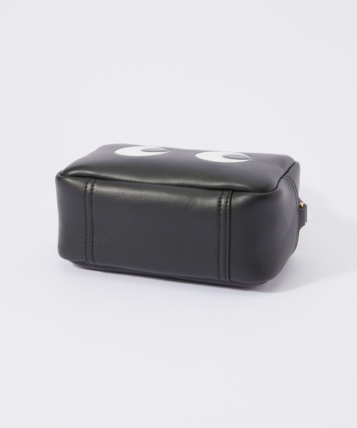 ANYA HINDMARCH（アニヤハインドマーチ）の「ANYA HINDMARCH Eyes Mini Crossbody アニヤハインドマーチ アイズ ミニ ショルダーバッグ（ショルダーバッグ・レディース・ブラック・FREE）」の4枚目の写真