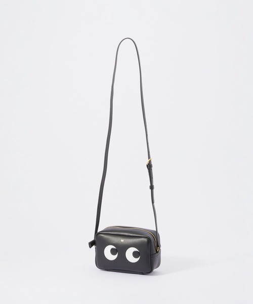 ANYA HINDMARCH（アニヤハインドマーチ）の「ANYA HINDMARCH Eyes Mini Crossbody アニヤハインドマーチ アイズ ミニ ショルダーバッグ（ショルダーバッグ・レディース・ブラック・FREE）」の5枚目の写真