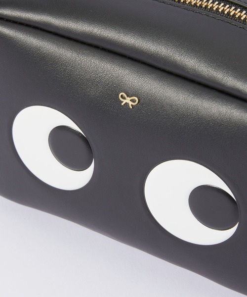 ANYA HINDMARCH（アニヤハインドマーチ）の「ANYA HINDMARCH Eyes Mini Crossbody アニヤハインドマーチ アイズ ミニ ショルダーバッグ（ショルダーバッグ・レディース・ブラック・FREE）」の7枚目の写真