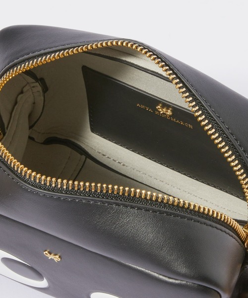 ANYA HINDMARCH（アニヤハインドマーチ）の「ANYA HINDMARCH Eyes Mini Crossbody アニヤハインドマーチ アイズ ミニ ショルダーバッグ（ショルダーバッグ・レディース・ブラック・FREE）」の9枚目の写真