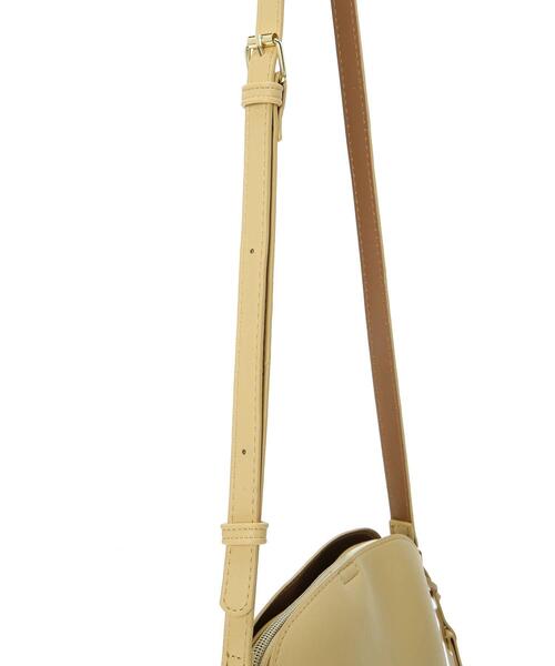 Green　Parks（グリーンパークス）の「・別注 Legato Largo合成皮革ショルダー（トートバッグ・レディース・イエロー/ライトカーキ/ブラック/アイボリー・FREE）」の22枚目の写真