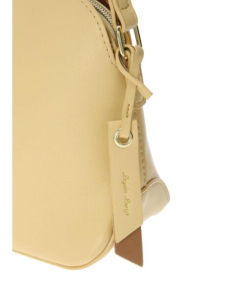 Green　Parks（グリーンパークス）の「・別注 Legato Largo合成皮革ショルダー（トートバッグ・レディース・イエロー/ライトカーキ/ブラック/アイボリー・FREE）」の21枚目の写真